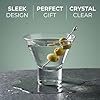 Godinger Martini Glasses, Italian Cocktail Glasses, Dessert Cups, Set of 4, 8oz - Made in Italy #4