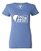 Womens 221B Baker Street Sherlock Holmes Inspired Tri-Blend Short Sleeved T-shirt