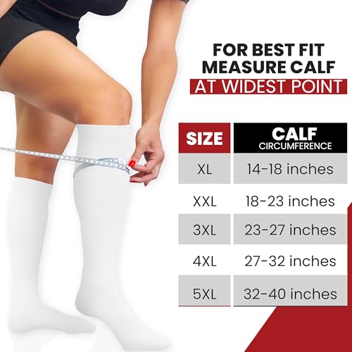 Image of BAMS Compression Socks Women & Men- Premium Bamboo Ultra Soft No-Smell 15-20 mmHg