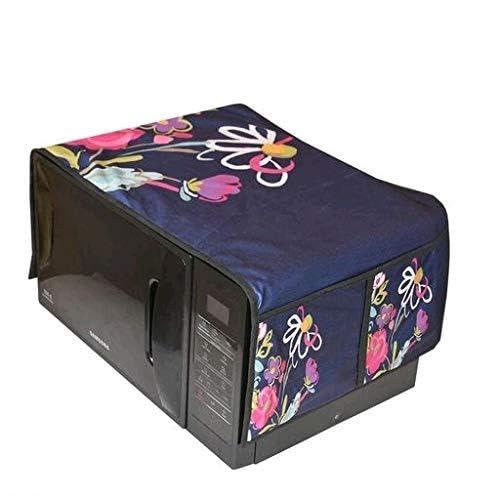 Image of Digital Printed Microwave Oven Top Cover with 4 Pockets (15X36inch),Multi.