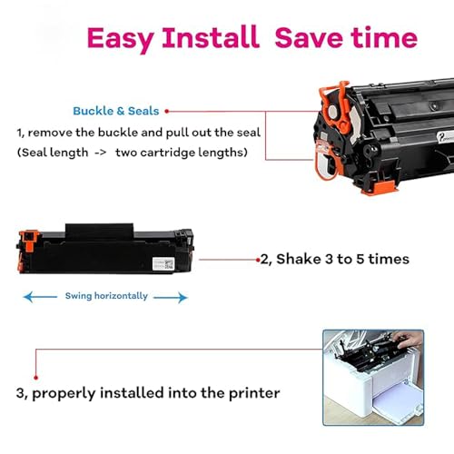 Image of 328 Toner Cartridge Compatible for Canon MF4820d,MF4412,MF4410,MF4450,D550,MF4550d,MF4570dn,MF4580dn,MF4720w Printers (Toner Cartridge-2)