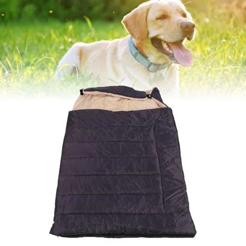 Sac de couchage chaud pour chien imperméable et isolant avec oreiller - 4