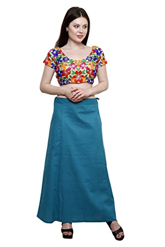 Image of Pistaa combo of 3 Women's Cotton Best Indian Readymade Inskirt Saree petticoats
