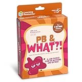 Learning Resources PB & What?! - Learn to Read Rhyming Games for Kids, Literacy Phonics Game, Elementary Classroom Matching Games, Learning Game for Grade School, Kindergarten 1st and 2nd Graders