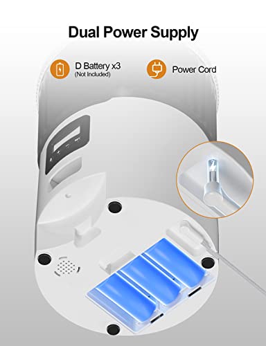 image for TEKXDD Automatic Pet Feeder, 4L Programmable Smart Food Dispenser for 