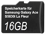 samsung ace la fleur 16GB Speicherkarte für Samsung Galaxy Ace S5830i La Fleur