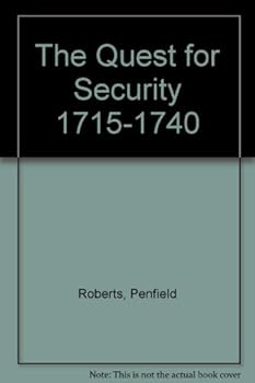 Paperback THE Quest for Security 1715-1740 Book