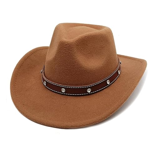 Image of Cowboy Hat Bands for Men and Women,Hatbands Belt for Cowboy /Western /Fedora /Cowgirl Hats Multicolor