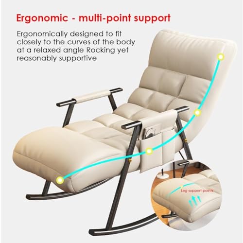 Fauteuil moderne inclinable avec dossier réglable multi-position