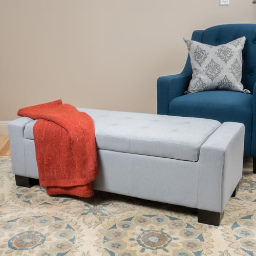 SHARK SHIP Maximize Storage with Contemporary Storage Ottoman, Ample Space