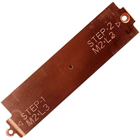 Deal4GO M.2 2280 SSD Heatsink Hard Drive Cover Heat Shield for Dell G3 3500 G5 5500 G5 SE 5505 0YX0F3 YX0F3 Cover