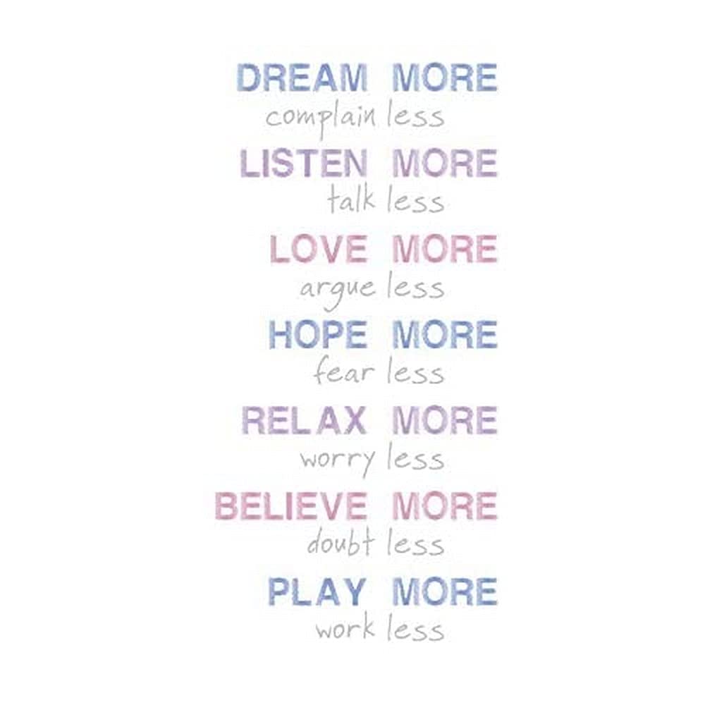 Dream More Complain Less Wall Art Print