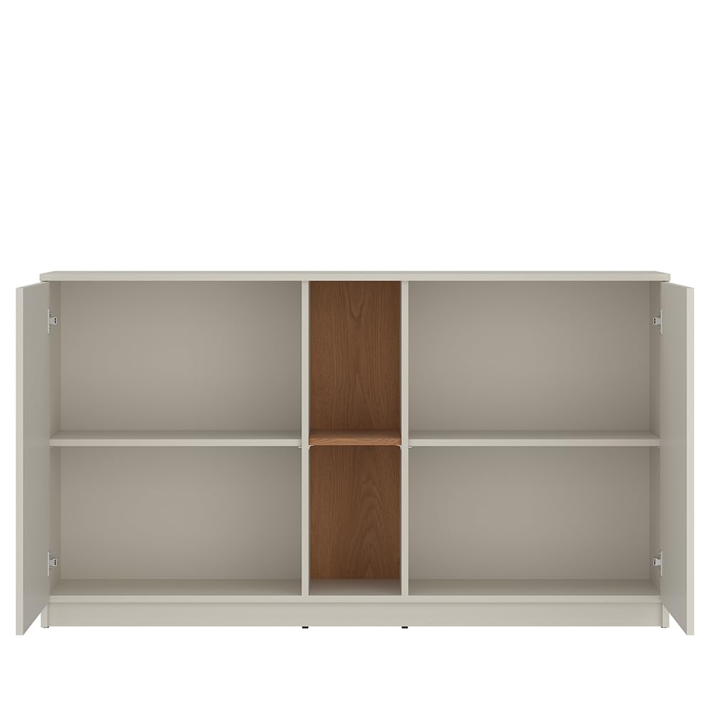 Lomadox Jugendzimmer Set 4-teilig in Kaschmir mit Eiche, Liegefläche 90x200 cm FIER-129