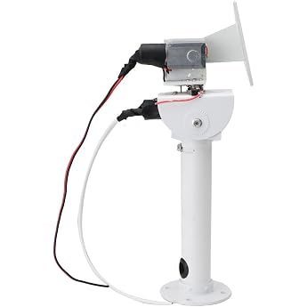 Lfhelper DC 30 W Two Axis Pan Tilt Solar Tracking and Monitoring Robot Large Loads High Torque 35 kg All Metal X Axis Y Axis 