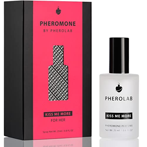 PHEROLAB Pheromones for Women to Attract Men - Perfumes for Women with Human Pheromones + Oxytocin 0.85Fl Oz / 25 ml (Kiss Me More)
