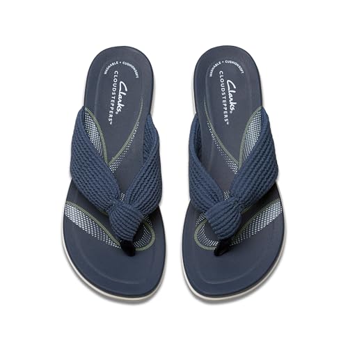 Image of Clarks Women's BreezeRae Erin Cloudsteppers Flat Sandal