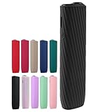 HOREJIA ケース 対応イルマワン用ケース iluma ONE向けのケース 全面保護 イルマワンシリコンスリーブ 耐衝撃 滑り止め シガレット 加熱式ケース イルマワン用のカバー iluma one 対応 (ブラック)