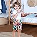 innewgogo Modern Leopard Fashion Toddler Baby Boy Girl Cotton Pull-On Shorts Elastic Waist Kids Pants Casual Jogger Shorts 4T