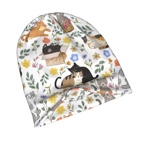 Gorro Beanie Skull de doble capa para mujer y hombre miniatura 5
