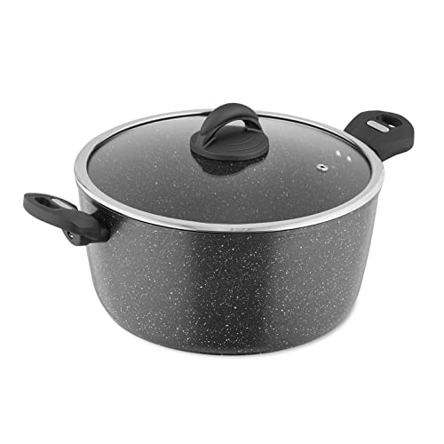 Tower T81286 Casserole Pot, Ceramic Non-Stick, 28cm
