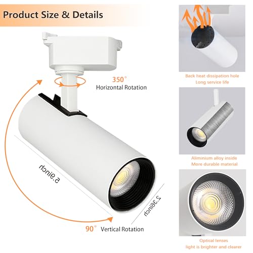Yuemegou Y-HT-3-WIRE H Type Track Lighting Complete Kit thumb #2