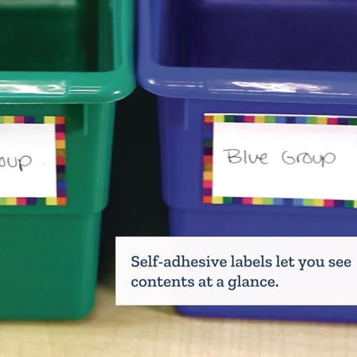 Image of Really Good Stuff Durable Book & Binder Holders, 12-Pack, Clear | Folder & File Plastic Holders Ideal for Narrow or Vertical Storage Needs, Instantly Color Code Your Classroom