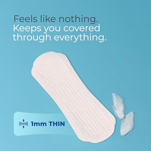 Image of Nua Everyday Comfort Panty Liner for Women Daily Use | Pack of 80 liners 190mm | For White Discharge, Spotting & Non Period Leakages | Individually Wrapped | Zero Irritation | Super-thin | Stays in Place | Instant Absorption | Softest Top sheet | 100% Toxic-Free | Panty Liner Pads Sanitary Napkins