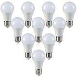 ZONE LED SET - LED Birne - E27 - A60-9W - Warmweiss (2700K) - 806 Lm - Entspricht 60W - Abstrahlwinkel 200° - 10-er Pack