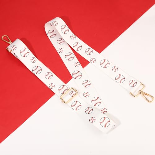 Game Day Purse Strap Replacement Baseball Basketball Soccer Golf Crossbody Shoulder Bag Straps for Stadium Clear Purse (Style E)2