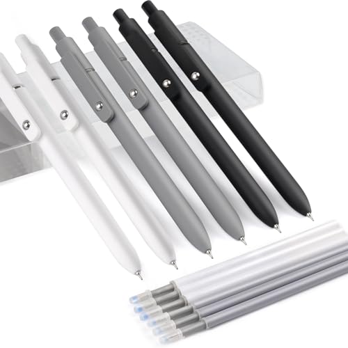 Weysoo Kugelschreiber, 6 Stück Gelschreiber mit 6 Stück Nachfüllminen,...