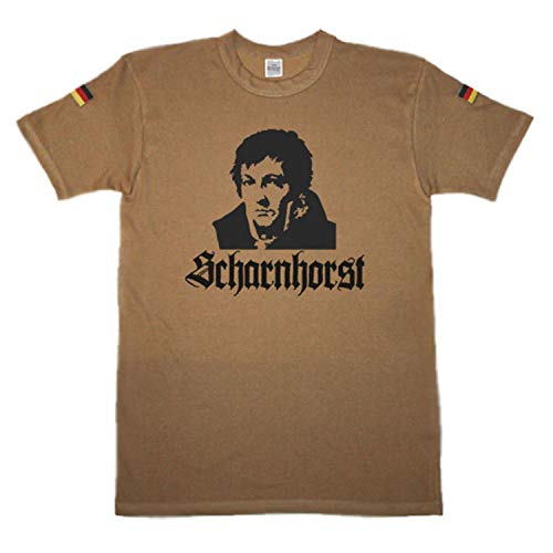 T-shirt militaire Gerhard de Scharnhorst Copytec 14521 vert taille 3XL