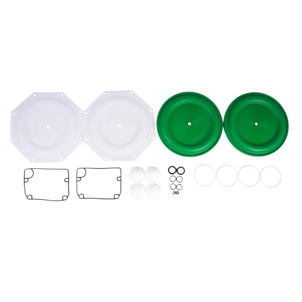 Npxhshmma Ships From: United States Diaphragm Pump Gasket Kit 637309-Tt Compatible With Aro Pd20 E20a-Fss-Stt-B00 Replacement For Ap01(Ships From: United States)