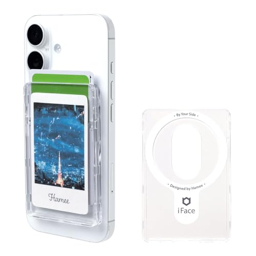 iFace MagSynq カードウォレット MagSafe 対応 (クリア)