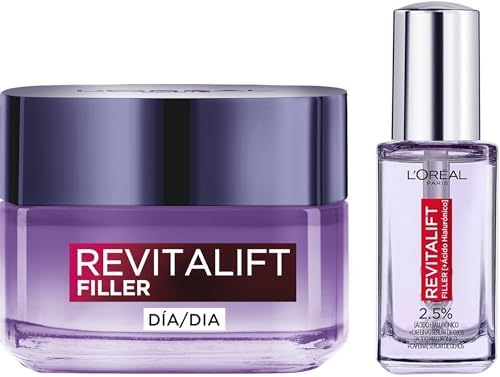 L'Oréal Paris Pack Anti-Aging Revitalising Revitalift Filler Day ...
