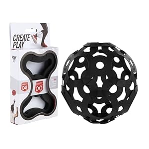 Footy F0-001BK opvouwbare bal Zwart