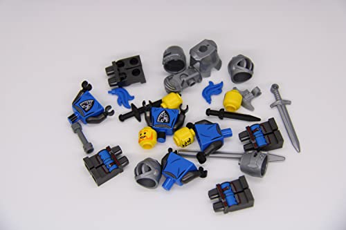 LEGO Ritter Minifiguren 4 Falkenritter Figuren Black Falcon Knights (Ritter 2)