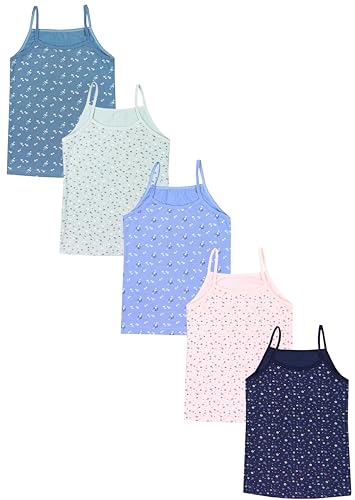 TupTam Mädchen Unterhemd Spaghettiträger Top – Atmungsaktive...