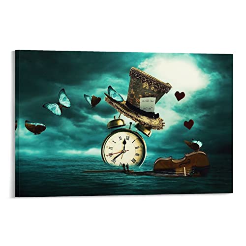 Salvador Dali�T���o�h�[���E�_���V�������A���X����Ƃ̍�i�u�s�v�c�̍��̎��v�v�|�X�^�[ �N�[�� �|�X�^�[ �ǃA�[�g �L�����o�X ��� �A�[�g�p�l�� �I�t�B�X���� �Ԃ牺���� �ŉ� �M�t�g12x18inch(30x45cm)