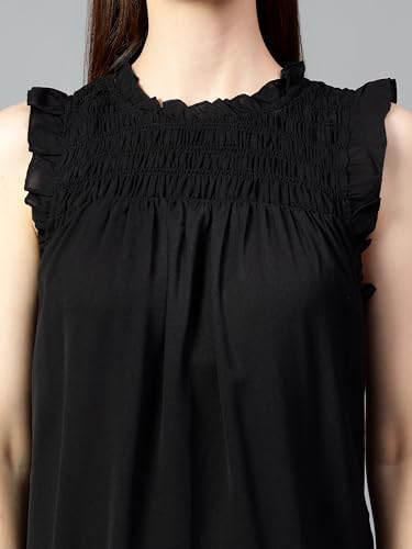 Image of KOTTY Women's Dashing Designs Charmed Whisper Black Dress