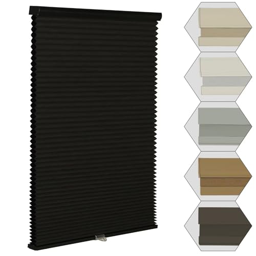 MYshade Cordless Blackout Honeycomb Window Blinds