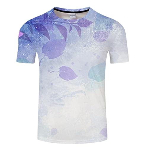 T-shirt Blue Flame 3D noir idéal pour les festivals et le streetwear urbain