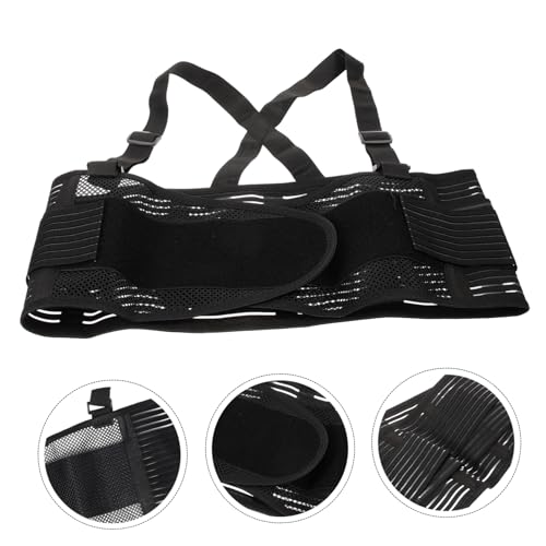 Faja lumbar transpirable para fitness y levantamiento de pesas miniatura 3