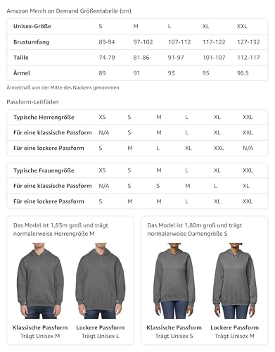 Vorsicht vor dem Frauchen der Hund ist harmlos Gassi Frauen Pullover Hoodie, Unisex für Erwachsene, Schwarz, M