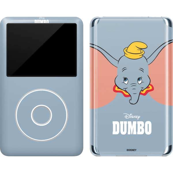 Skinit Decal MP3 Player Skin Compatible with iPod Classic (6th Gen) 80GB - Officially Licensed Disney Dumbo Portrait Design
