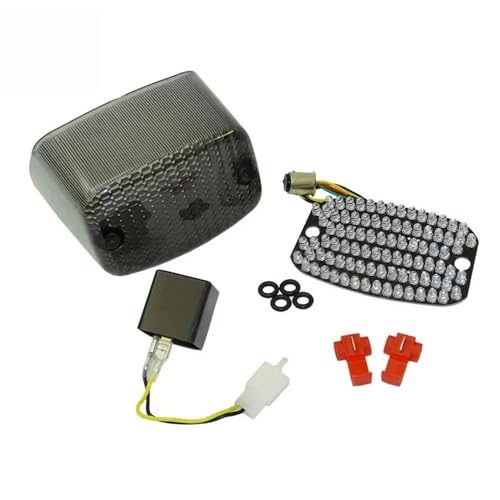 Luz trasera intermitentes freno integrada para Virago XV700 XV750 multifunción 2