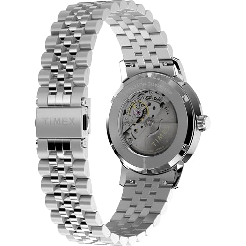 Image of TIMEX Marlin Black Round Dial Mechanical Automatic Men Watch - TWEG26712