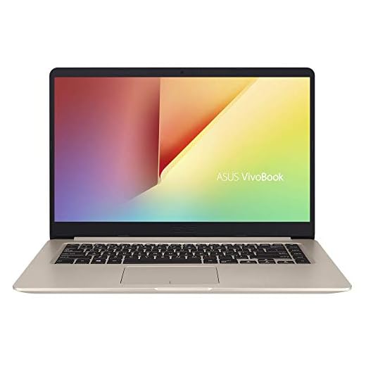 ASUS Vivo Book S510UA-BR249T - Ordenador Portátil de 15.6" HD (Intel Core i3-7100U, 8 GB RAM, 256 GB SSD, Intel HD Graphics 620, Windows 10 Home) Dorado - Teclado QWERTY Español