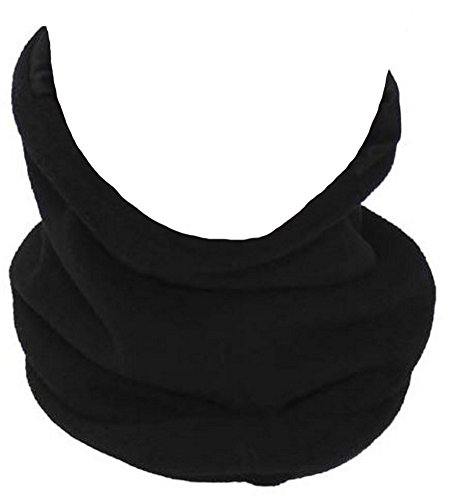 MFH Scarf Fleece with Head Section Black