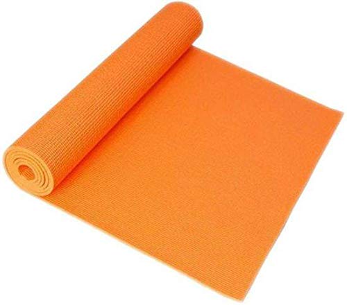 GLEAM� Yoga Mat Thick Anti Skid Washable Fitness Exercise Imported Non-Slip Surface (Orange) (B089NSSGT8) Amazon Price History, Amazon Price Tracker