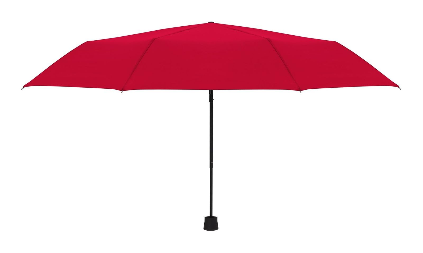 Parapluie de poche compact Doppler Mia Insbruck rouge pliable pour femme et homme
